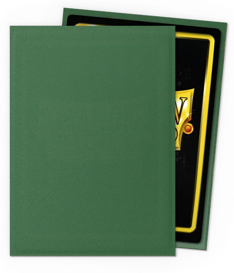 Dragon Shield Matte Forest Green — 100 Fundas 2