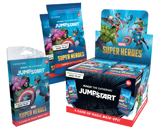 Jumpstart Box Inglés — Marvel Super Heroes — Magic: The Gathering