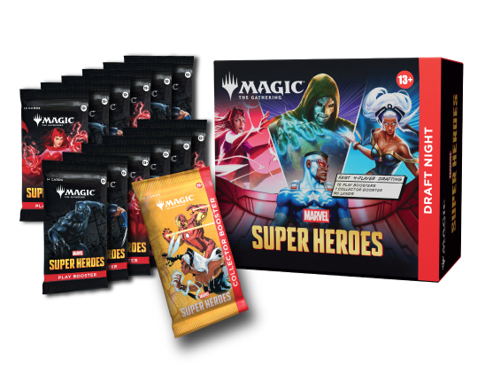 Draft Night Inglés — Marvel Super Heroes — Magic: The Gathering
