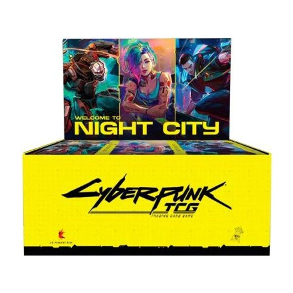 Cyberpunk TCG — Booster Box Display (24 sobres) (Inglés)