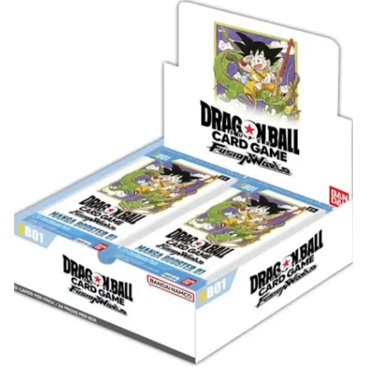 Caja Dragon Ball Super — Fusion World Manga Booster SB-01 Inglés