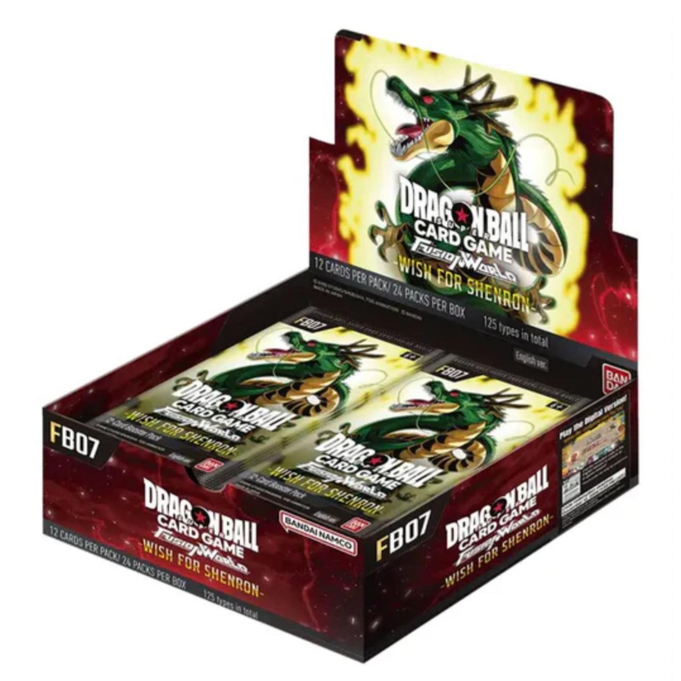 Dragon Ball — Caja 24 Sobres FB-07 Wish for Shenron