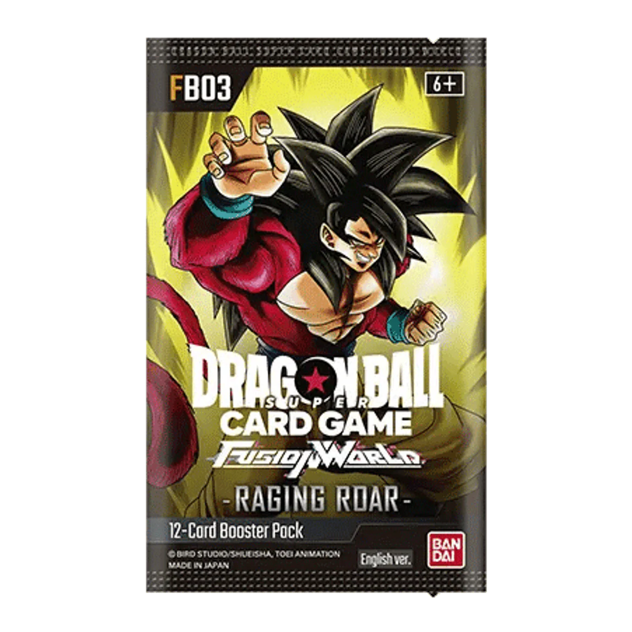 Dragon Ball — Caja de 24 Sobres FB-03 Raging Roar 2