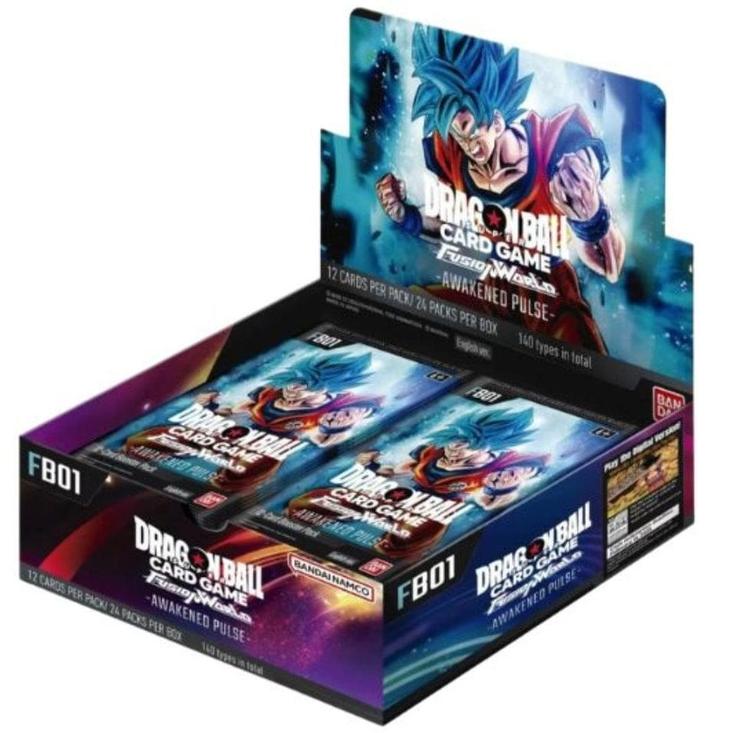 Dragon Ball — Caja de Dragon Ball Fusion World FB-01 Awakened Pulse Inglés 2024