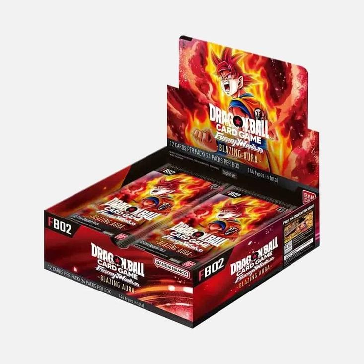Dragon Ball — Caja de Dragon Ball Fusion World FB-02 Blazing Aura Inglés 2024