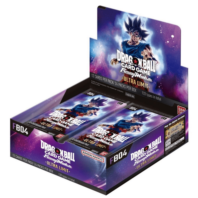 Dragon Ball — Caja 24 Sobres FB-04 Ultra Limit