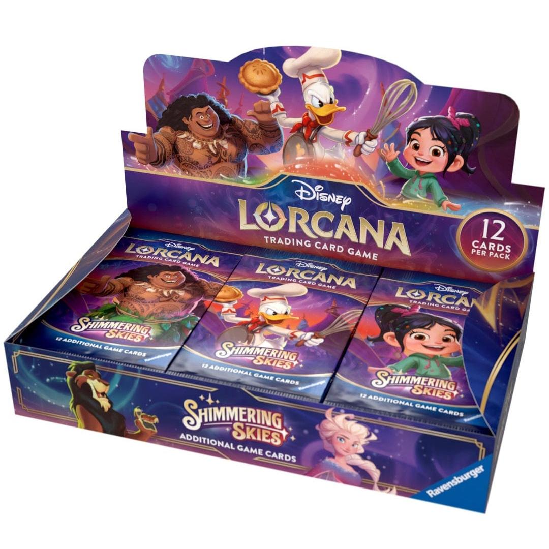 Disney — Caja 24 Sobres Lorcana — Shimmering Skies Inglés 2024