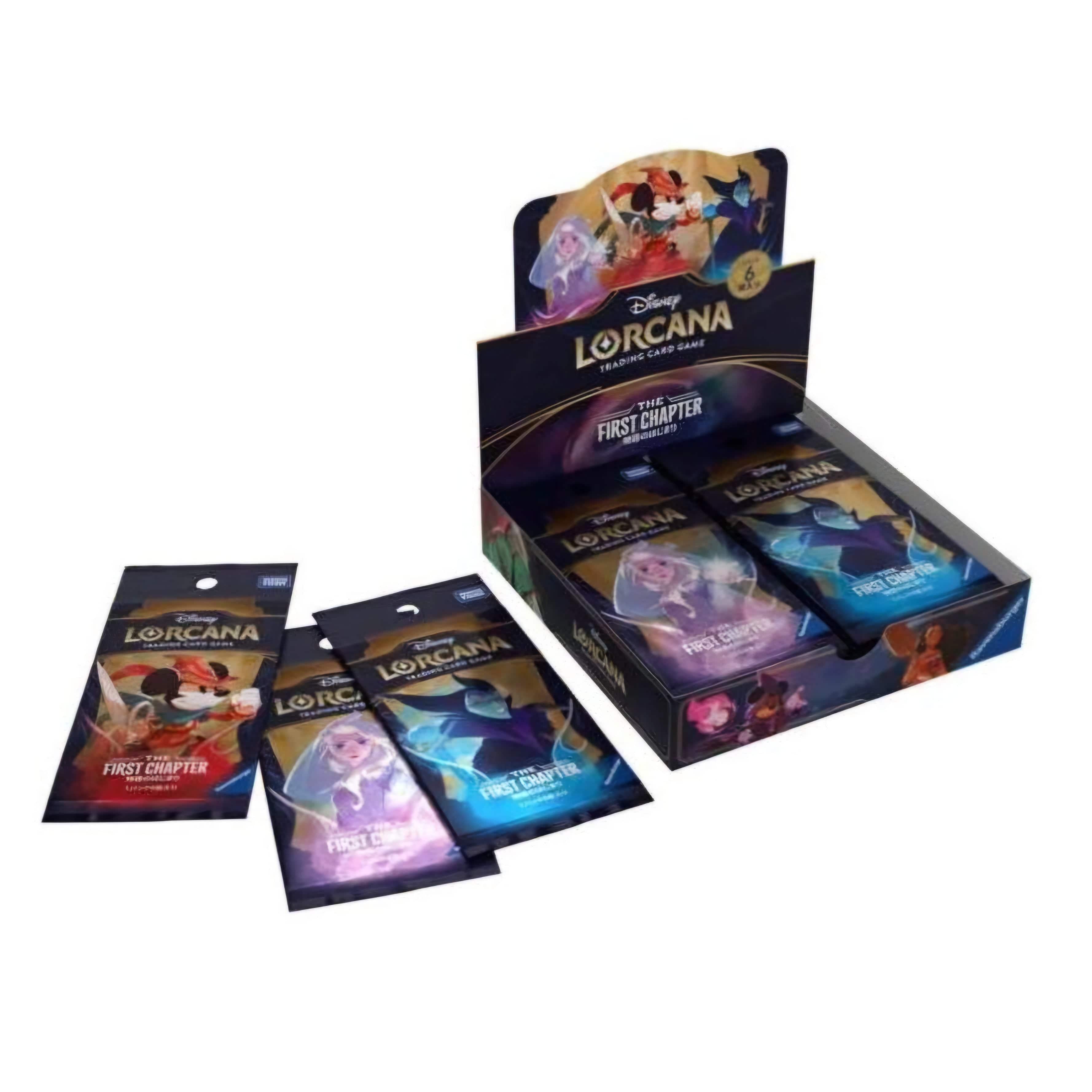 Disney — Caja de Sobres Lorcana — The First Chapter (1TFC) Japonés 2025