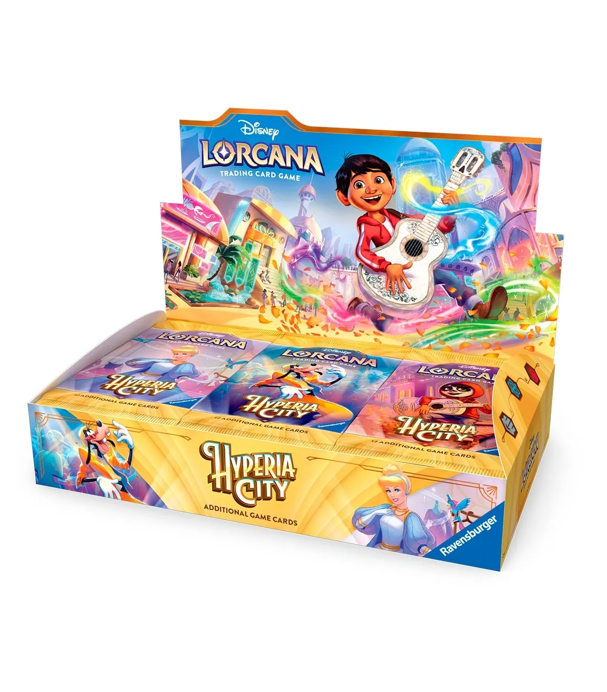 Paquetes de refuerzo (24 Unidades) Inglés Hyperia City — Disney Lorcana