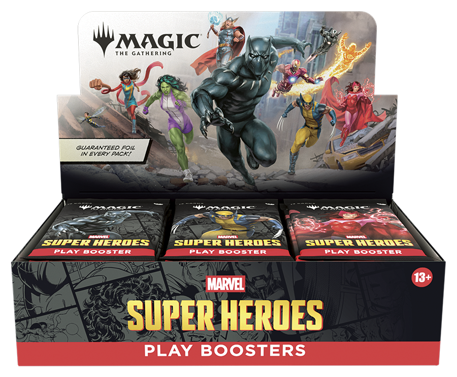 Marvel Super Heroes — Play Booster Box