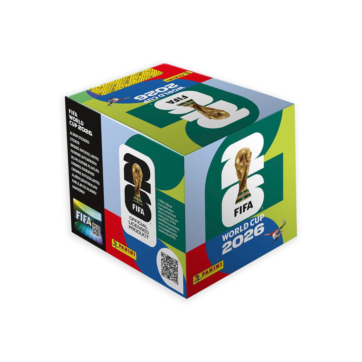Panini FIFA World Cup 2026 Official Sticker Collection — Cajita de 50 sobres