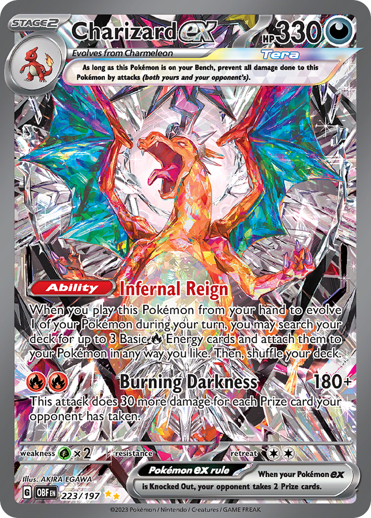 Charizard ex — OBF 223/197