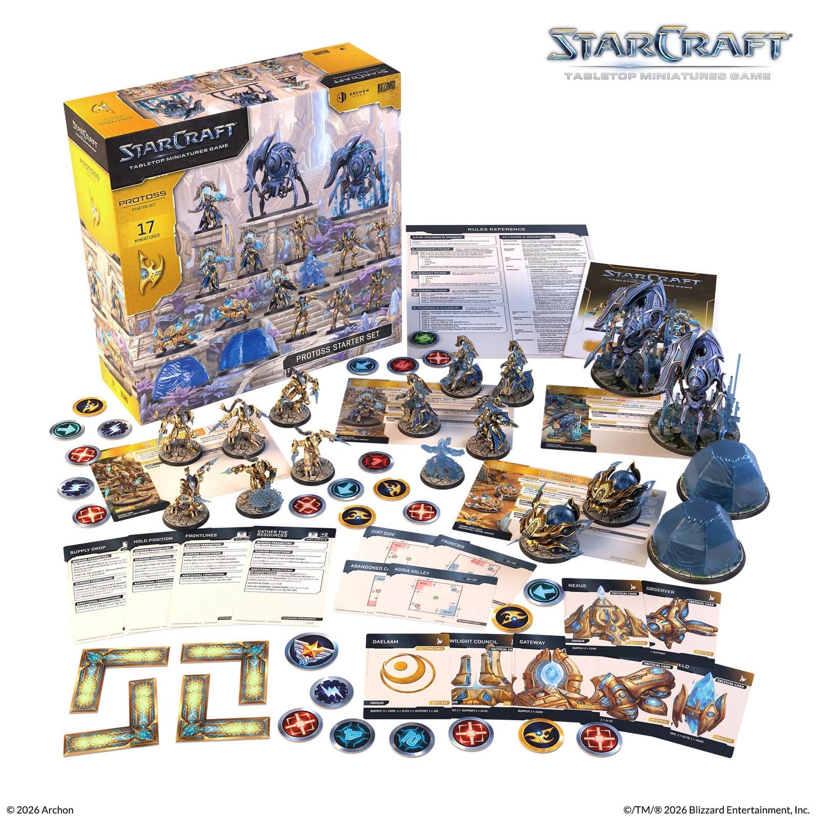 StarCraft: Tabletop Miniatures Game — Protoss Starter Set 3