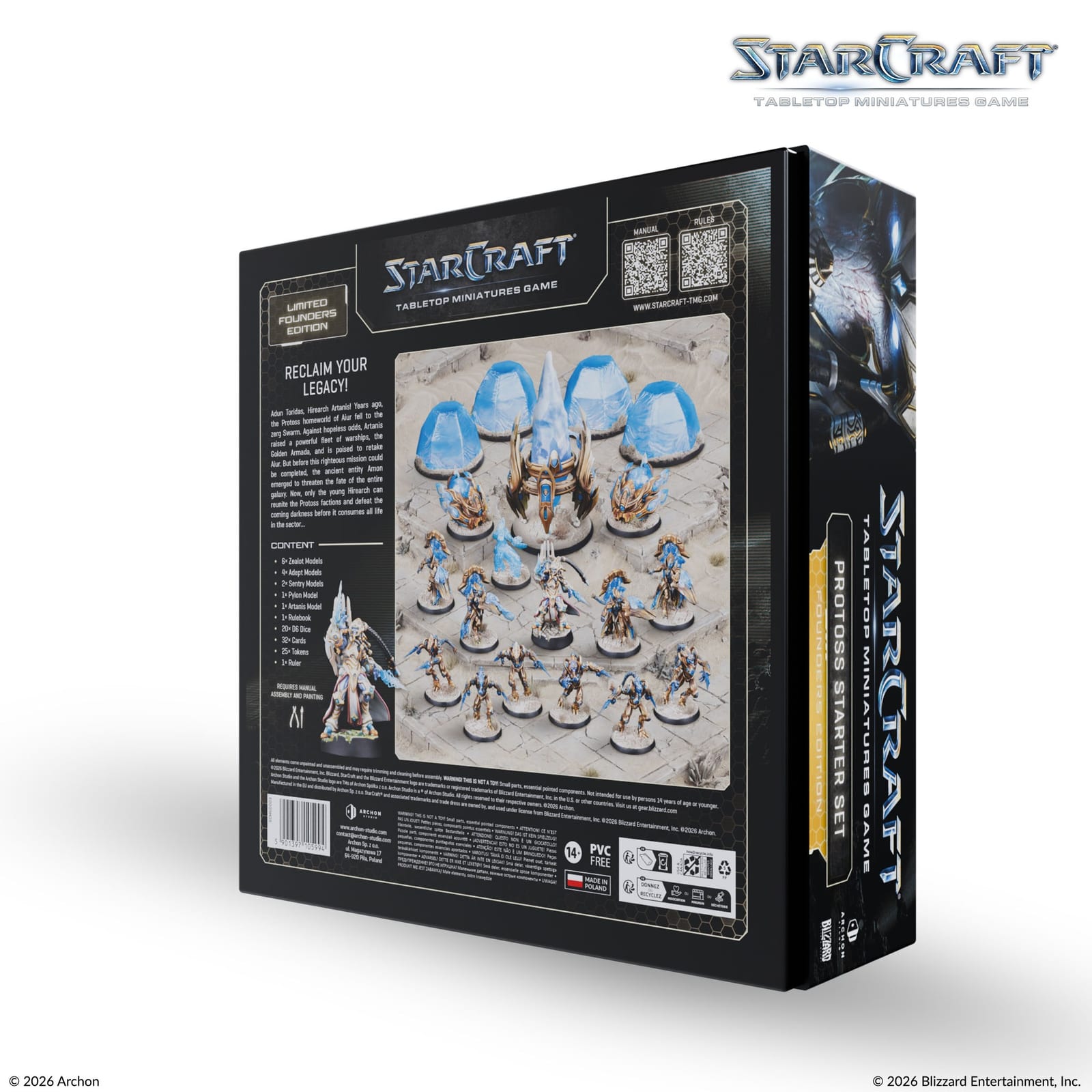 StarCraft: Tabletop Miniatures Game — Protoss Starter Set (Founder's Edition) 2