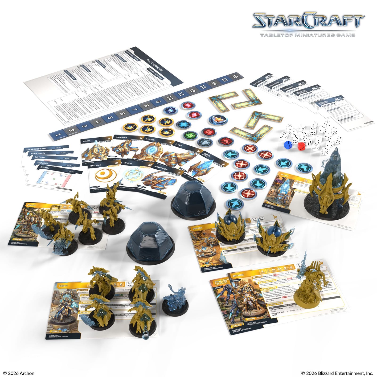 StarCraft: Tabletop Miniatures Game — Protoss Starter Set (Founder's Edition) 3