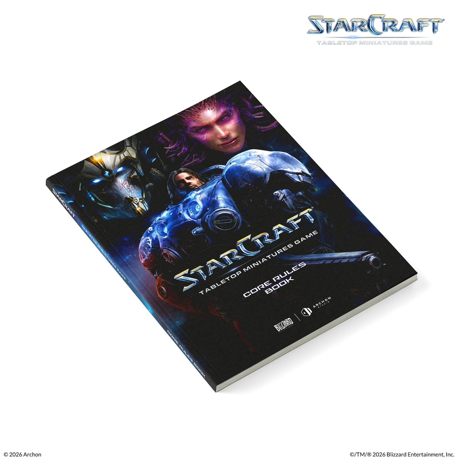 StarCraft: Tabletop Miniatures Game — Reglamento (128 páginas)