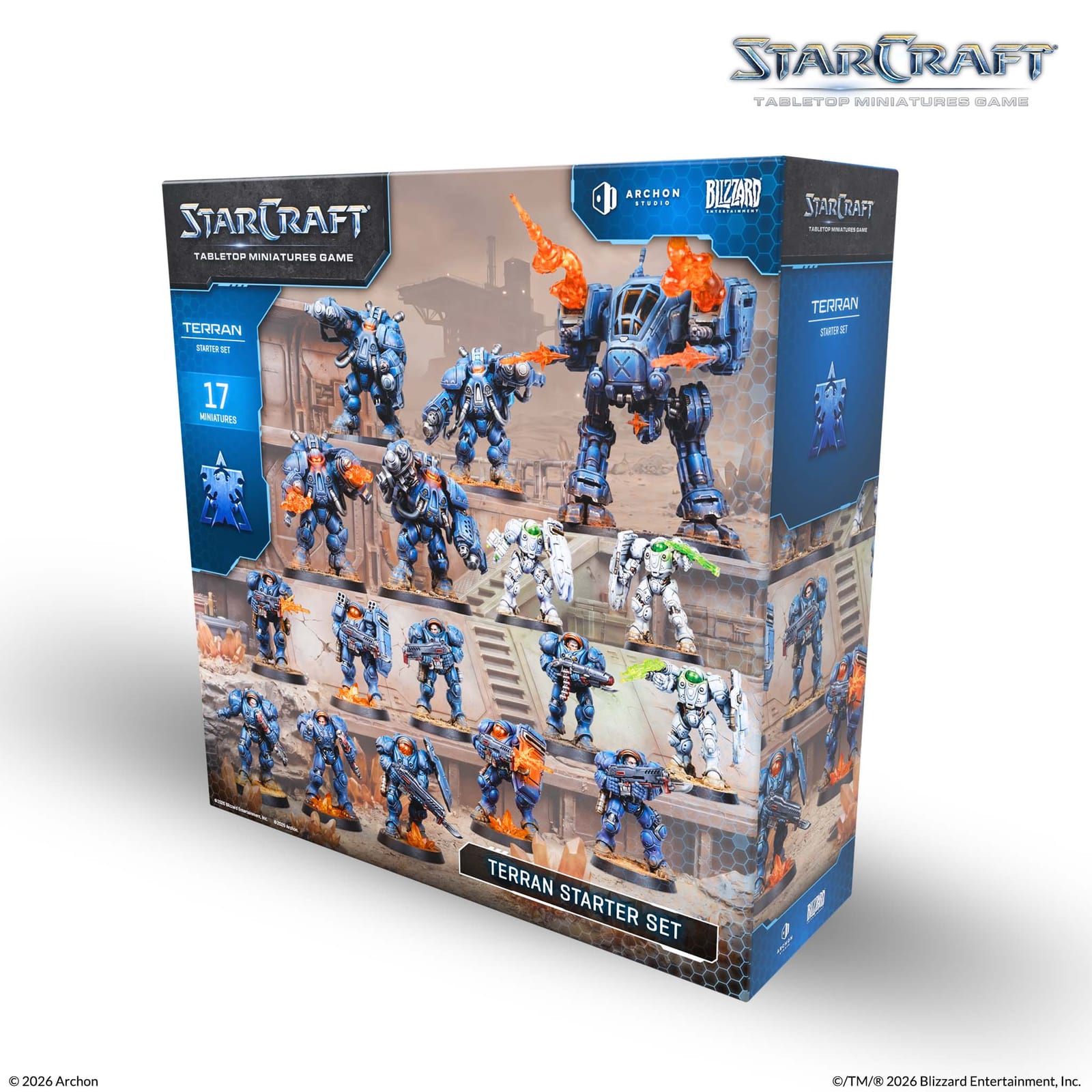 StarCraft: Tabletop Miniatures Game — Terran Starter Set