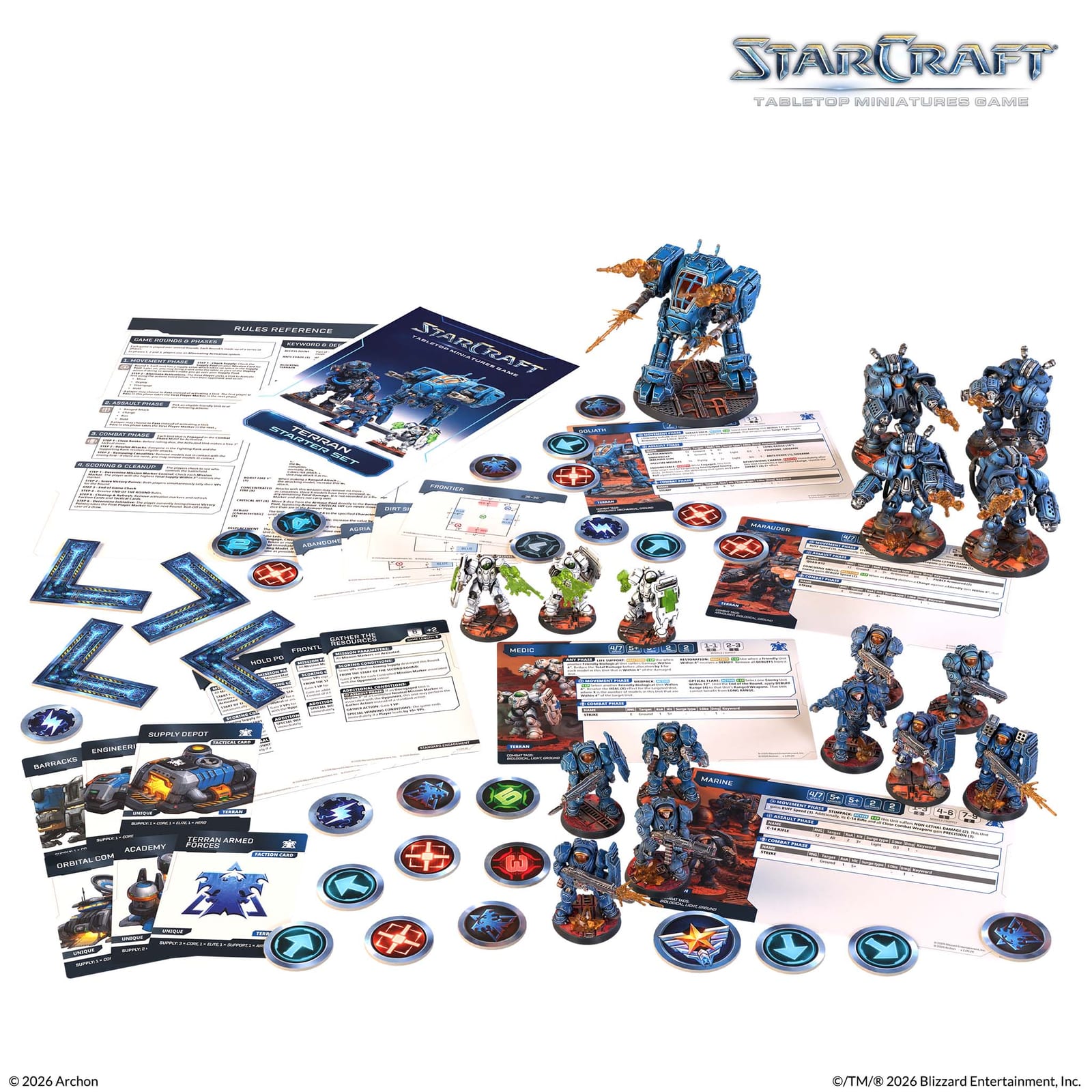 StarCraft: Tabletop Miniatures Game — Terran Starter Set 3
