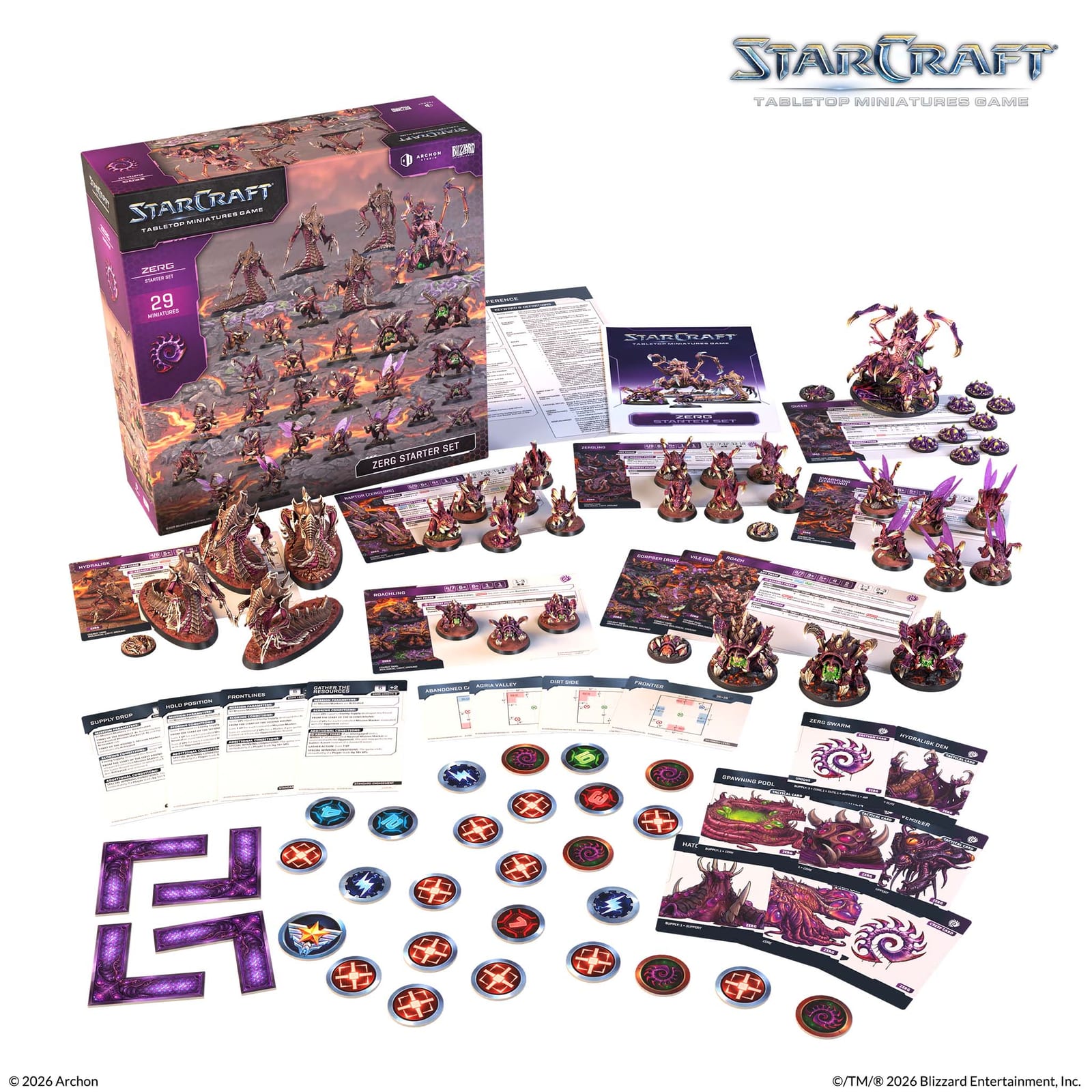 StarCraft: Tabletop Miniatures Game — Zerg Starter Set 3