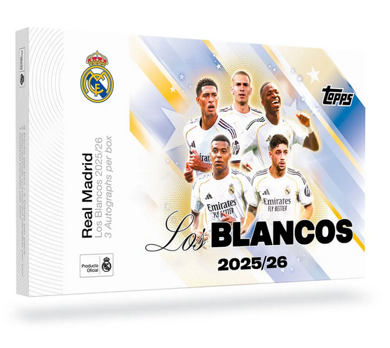 Topps Real Madrid Los Blancos 2025/26 — Hobby Box