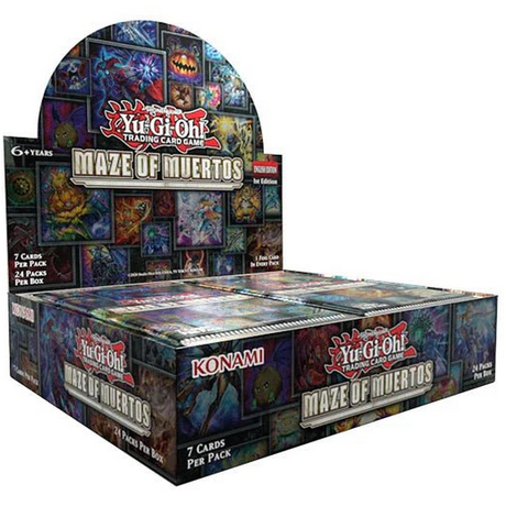 Yu-Gi-Oh! — Booster Box 24 Sobres Maze Of Muertos